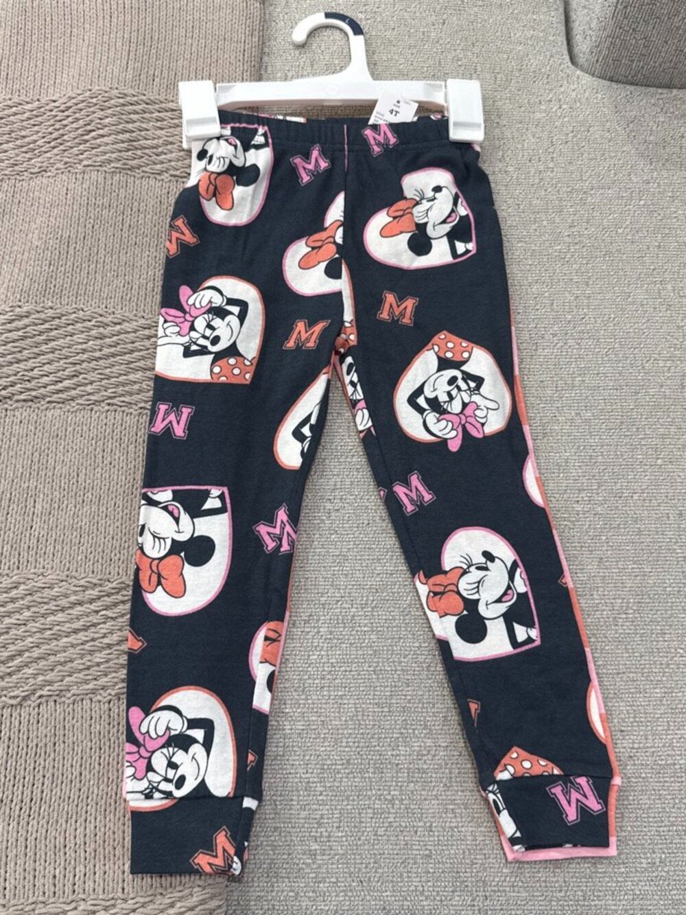 Minnie Mouse Girls Pajama Pants Set 4T